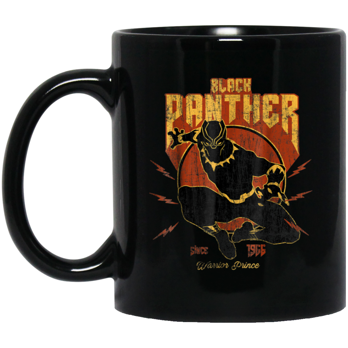 Black Panther Action Since 1966 Retro Vintage Black Mug For You And Who You Love!