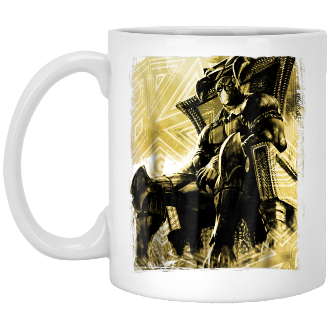 Black Panther The King's Throne Graphic White Mug For You And Who You Love!