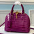 Alma Bb Top Handle Bag In Crocodile Leather N94270 Purple 2019 Collection