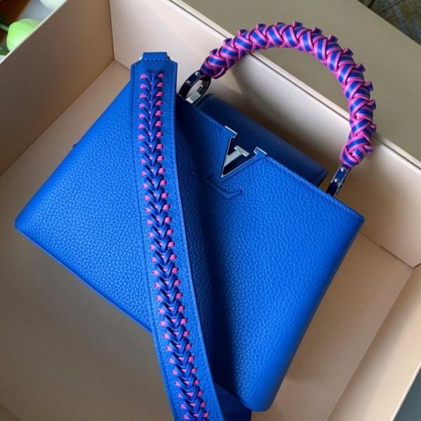 Capucines Bb With Braided Handle M55236 Royal Blue 2019 Collection