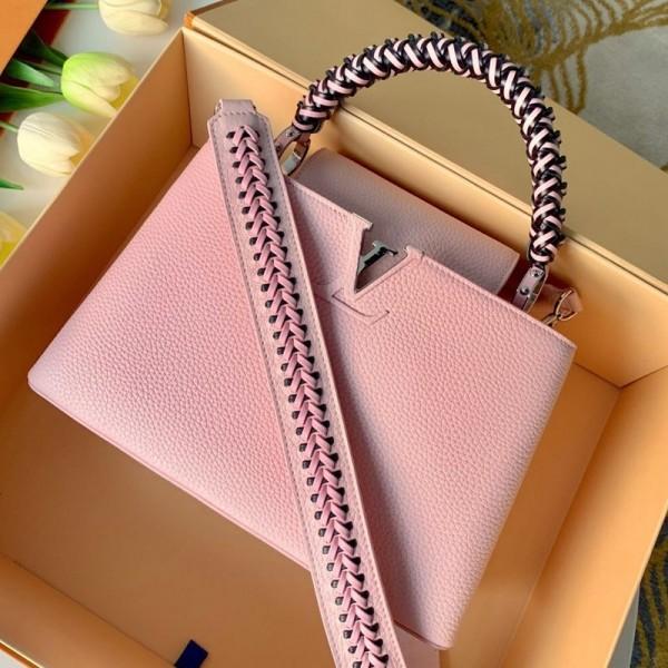 Capucines Pm With Braided Handle M55083 Pink 2019 Collection