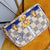 Christmas Mini Pochette Accessoires Pouch In Damier Azur Canvas N58010 2019 Collection