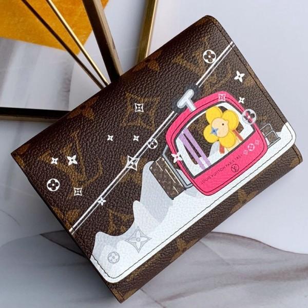 Christmas Print Victorine Flap Wallet In Monogram Canvas M63326 2019 Collection