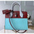 City Steamer Pm Bag In Smooth Calfskin M42188 Blue/burgundy Collection