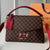 Damier Ebene Canvas Lv Beaubourg Mm Top Handle Bag N40176 Red 2019  Collection