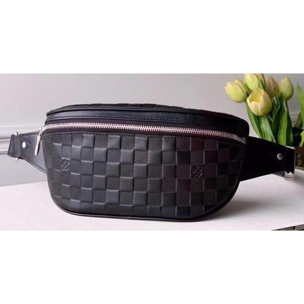 Damier Infini Onyx Campus Bumbag Bag N40298 Black 2020